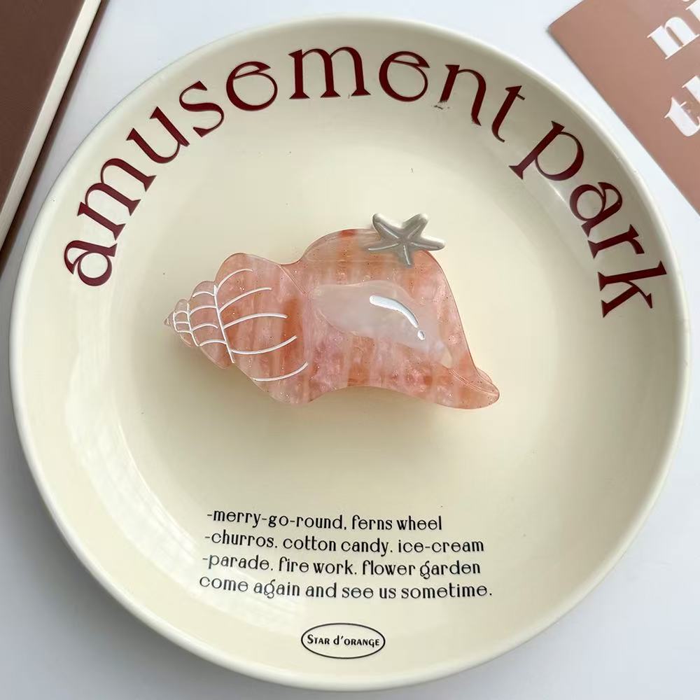 PAWSOME PETS NEW YORK Hand-painted OCEAN Claw Hair Clip | Eco-Friendly