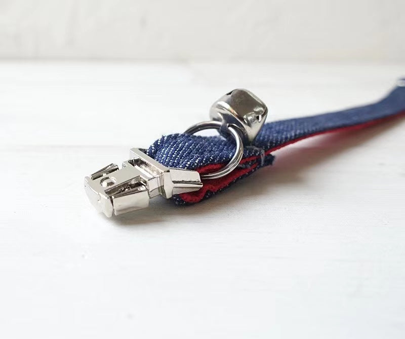 COLLAR -DARK BLUE JEANS