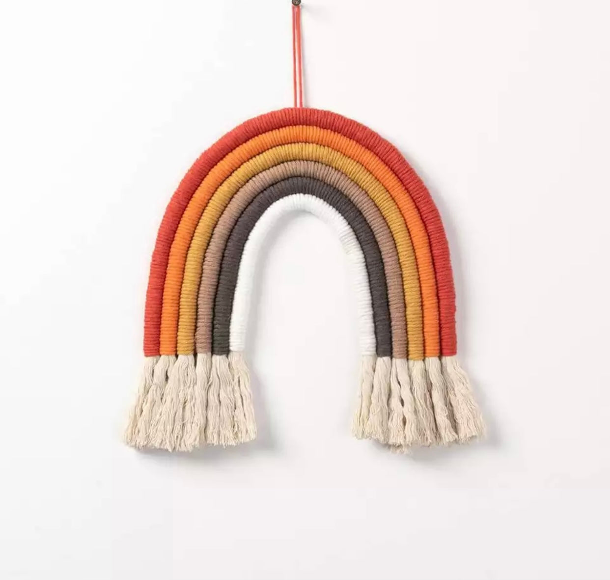 Different colors Handmade Rope Rainbow Wall Hanging / Nursery Decor / Baby Room Decor / Pets home/Nursery Wall Art
