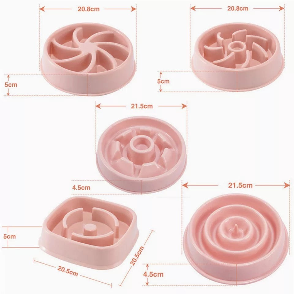 Slow Feeder Bowl Slow Feeder Bath Pet Supplies Pet Accessories Slow Feeder Bowl For Cats and Dogs Slow Feeder Bowls