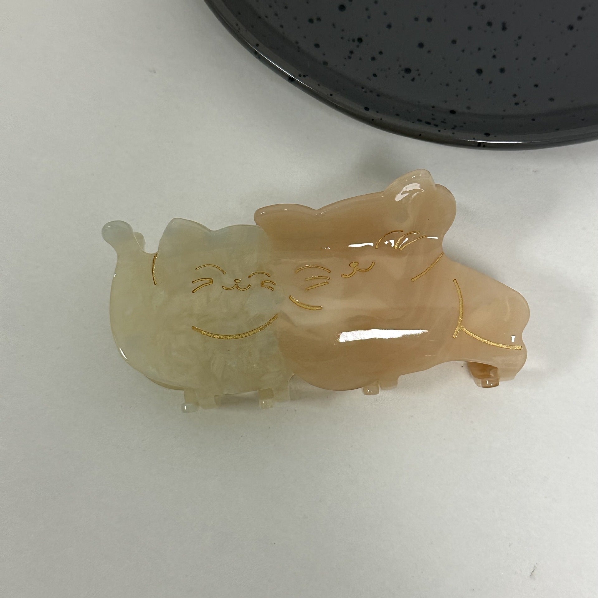 PAWSOME PETS NEW YORK Hand-painted Cat Breed Claw Hair Clip #10 | Eco-Friendly