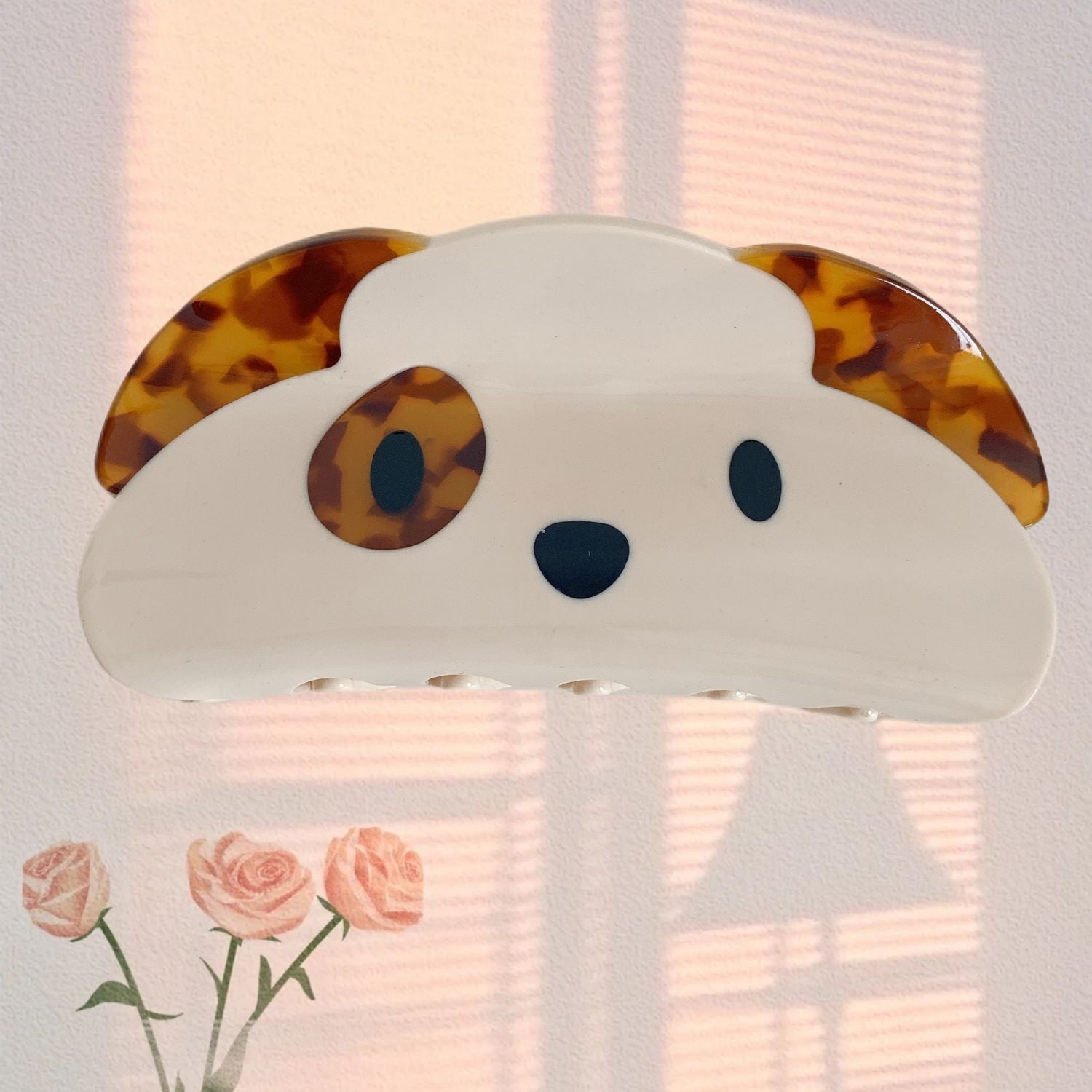 PAWSOME PETS NEW YORK Hand-painted Dog Breed Claw Hair Clip #29 | Eco-Friendly