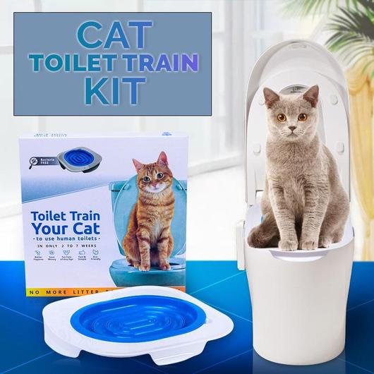 Cat toilet training system best sale