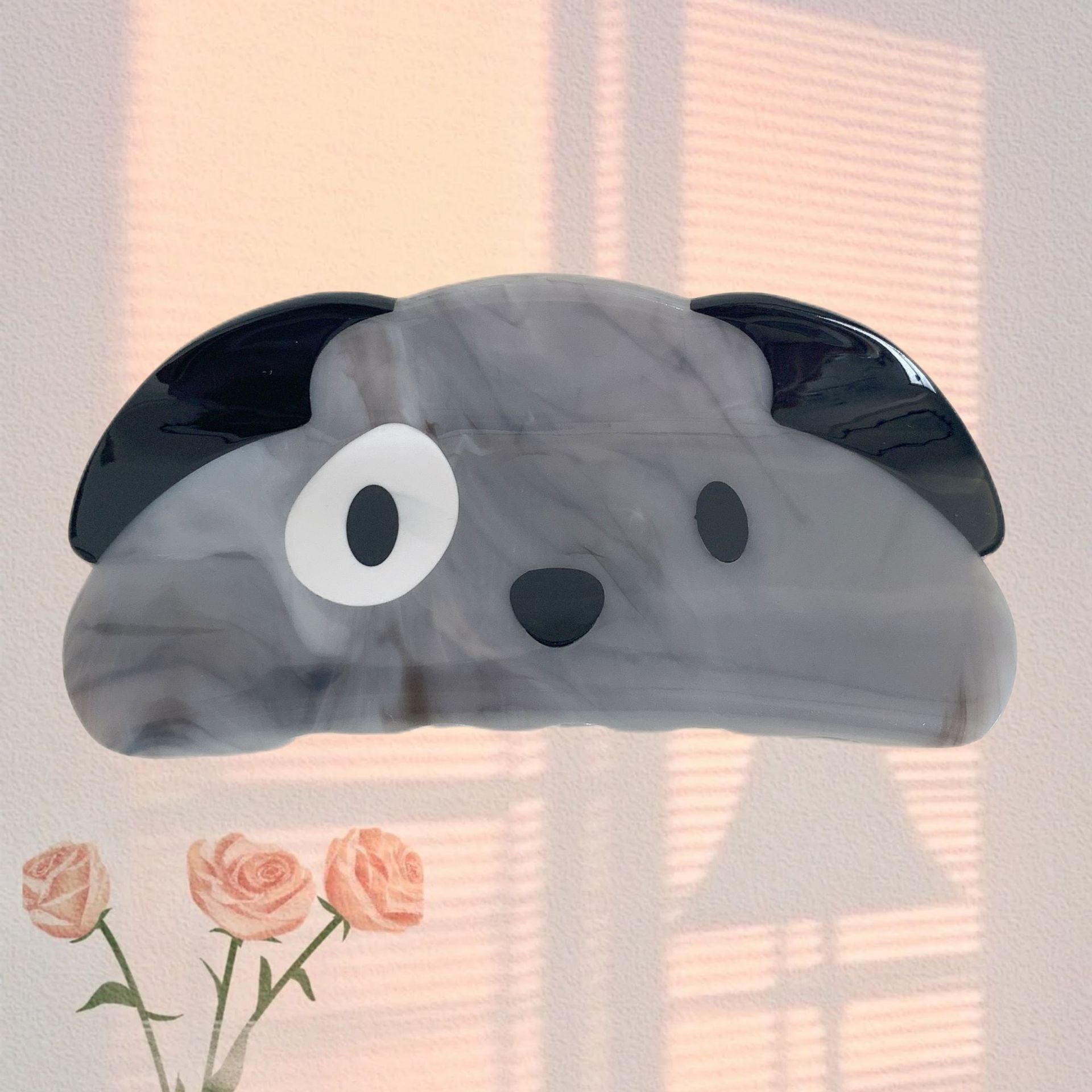 PAWSOME PETS NEW YORK Hand-painted Dog Breed Claw Hair Clip #28 | Eco-Friendly