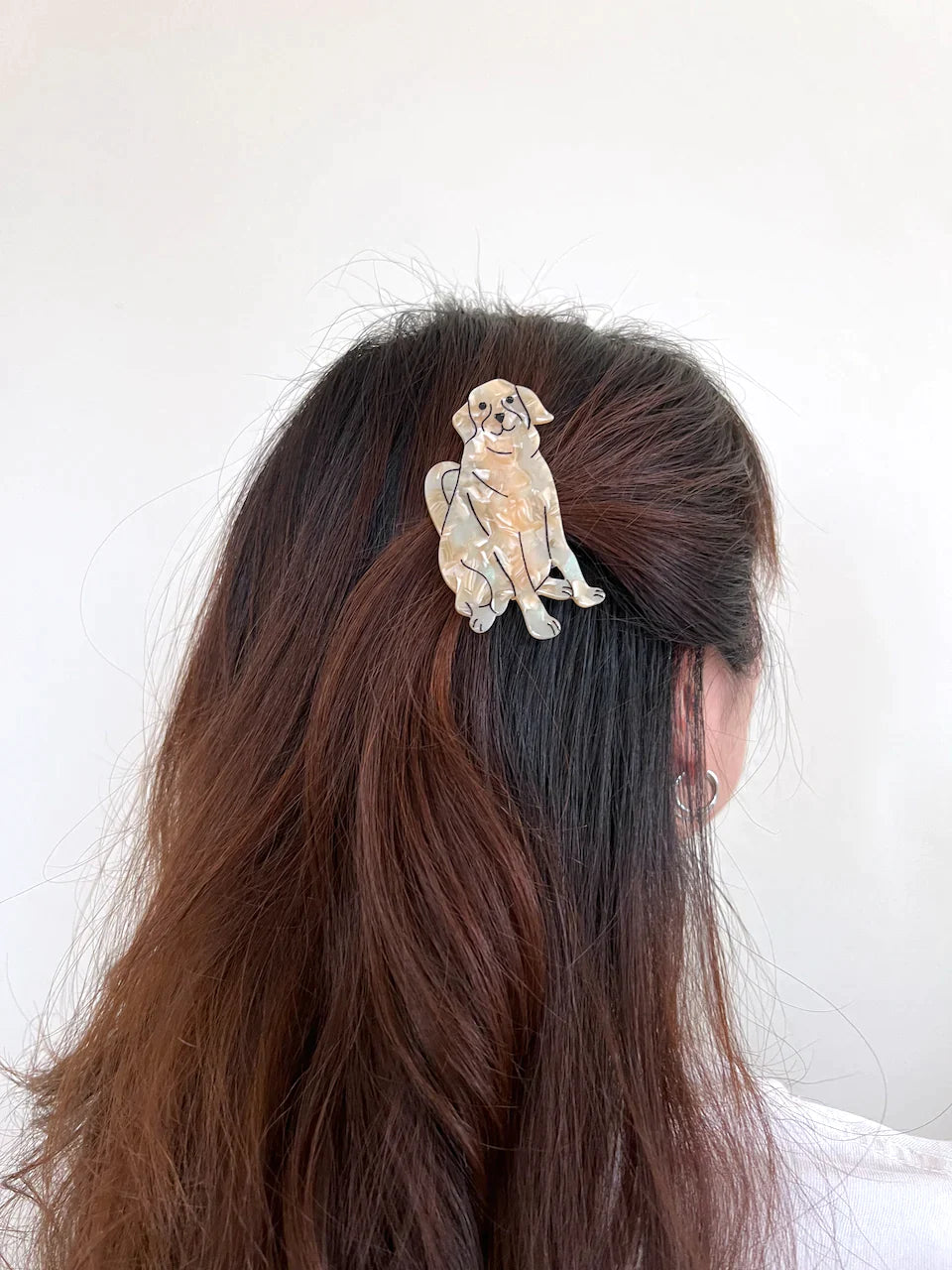 PAWSOME PETS NEW YORK Hand-painted Dog Breed Claw Hair Clip #2 | Eco-Friendly