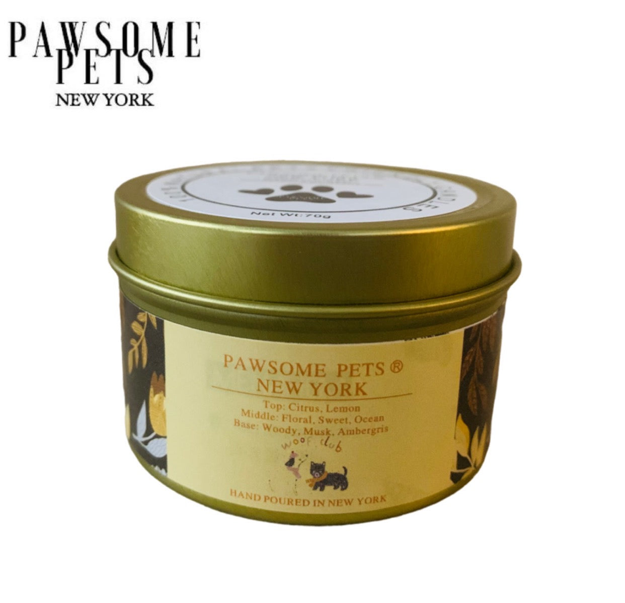 CANDLE - OCEAN LEMON