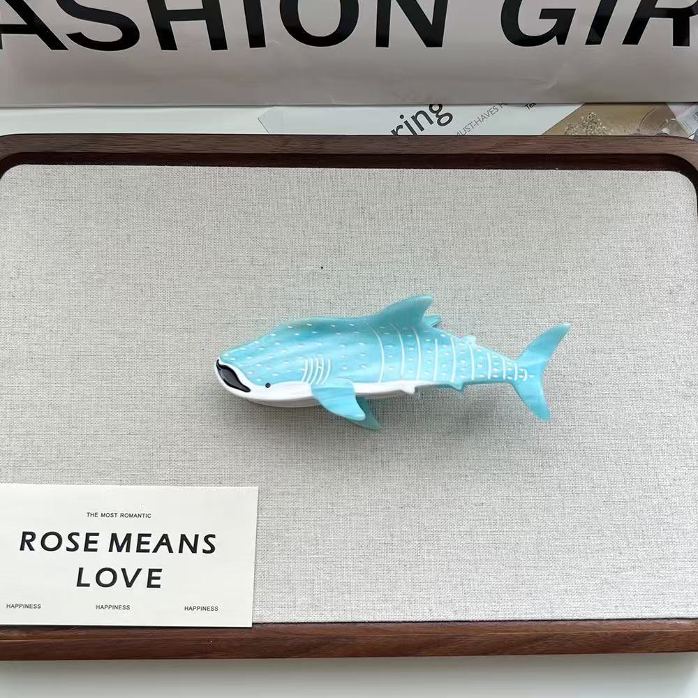 PAWSOME PETS NEW YORK Hand-painted OCEAN Claw Hair Clip | Eco-Friendly
