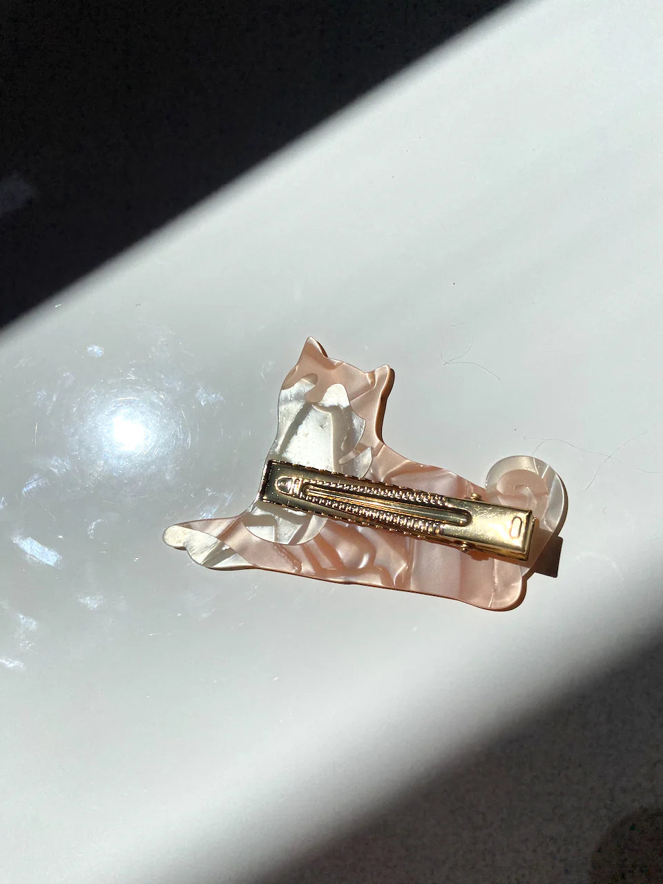 PAWSOME PETS NEW YORK Hand-painted Dog Breed Claw Hair Clip #30 | Eco-Friendly