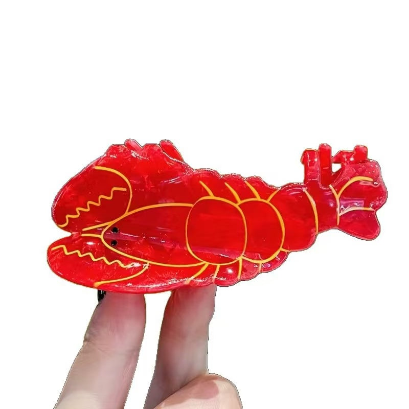 PAWSOME PETS NEW YORK Hand-painted OCEAN Claw Hair Clip | Eco-Friendly