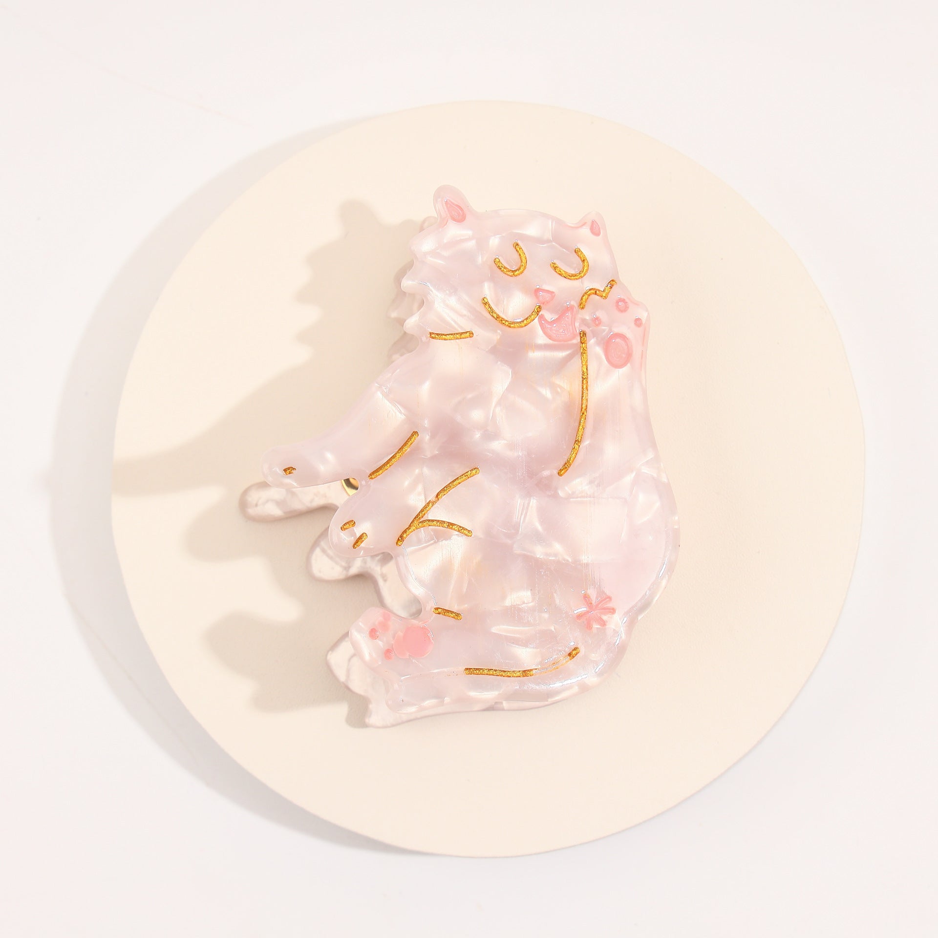 PAWSOME PETS NEW YORK Hand-painted Cat Breed Claw Hair Clip #12 | Eco-Friendly