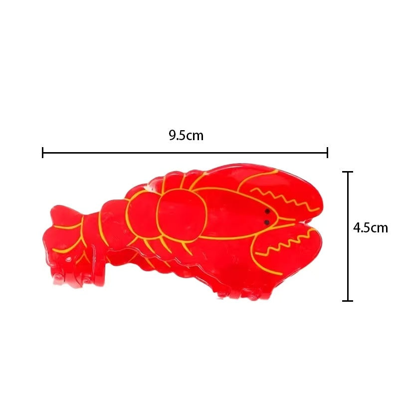 PAWSOME PETS NEW YORK Hand-painted OCEAN Claw Hair Clip | Eco-Friendly
