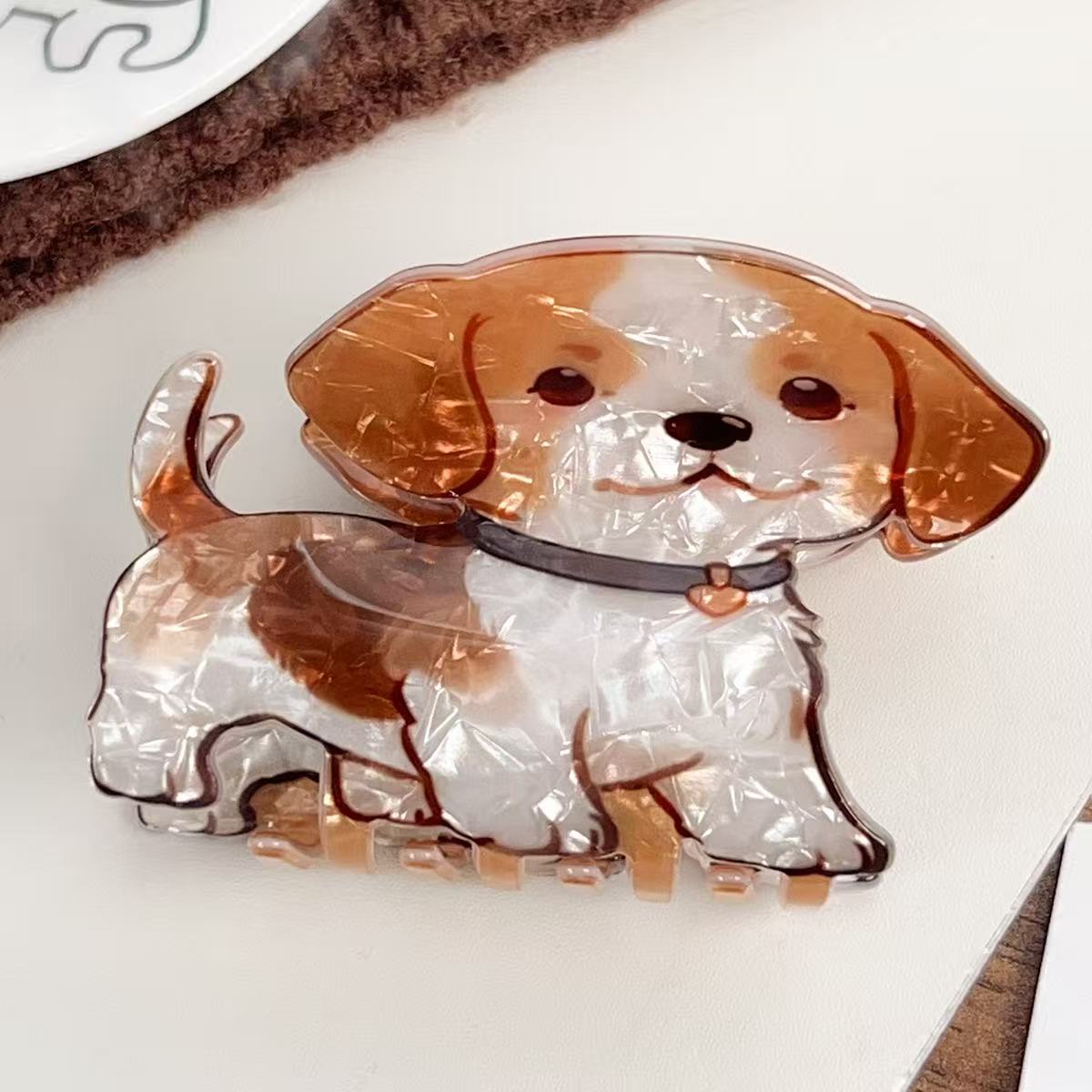 PAWSOME PETS NEW YORK Hand-painted PETS Claw Hair Clip | Eco-Friendly