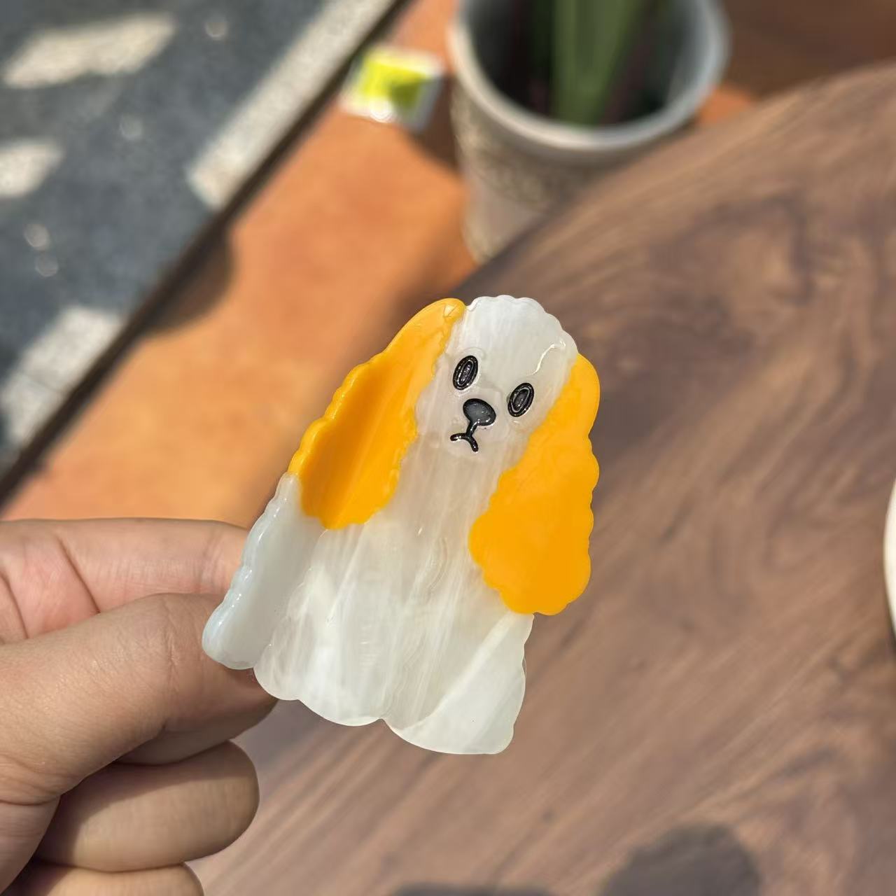 PAWSOME PETS NEW YORK Hand-painted PETS Claw Hair Clip | Eco-Friendly