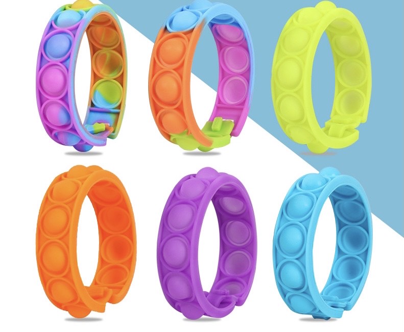 Jumbo Push Pop Fidget Sensory -Bracelet collection