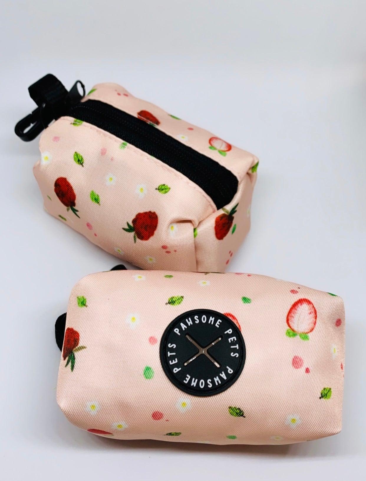 WASTE BAG HOLDER-Strawberry - Pawsomepetsnewyork