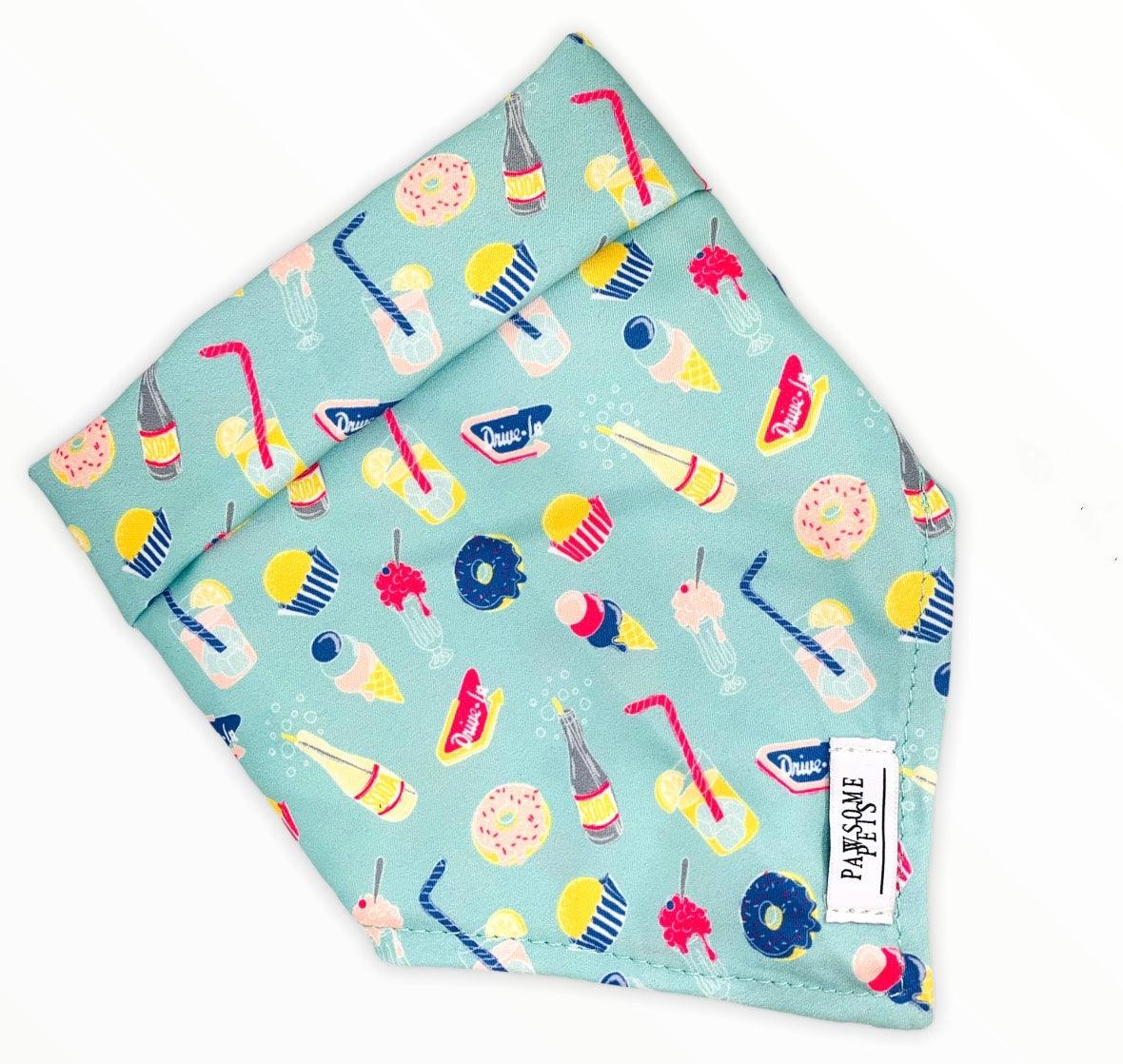 BANDANA - FOODIE WORLD - Pawsomepetsnewyork