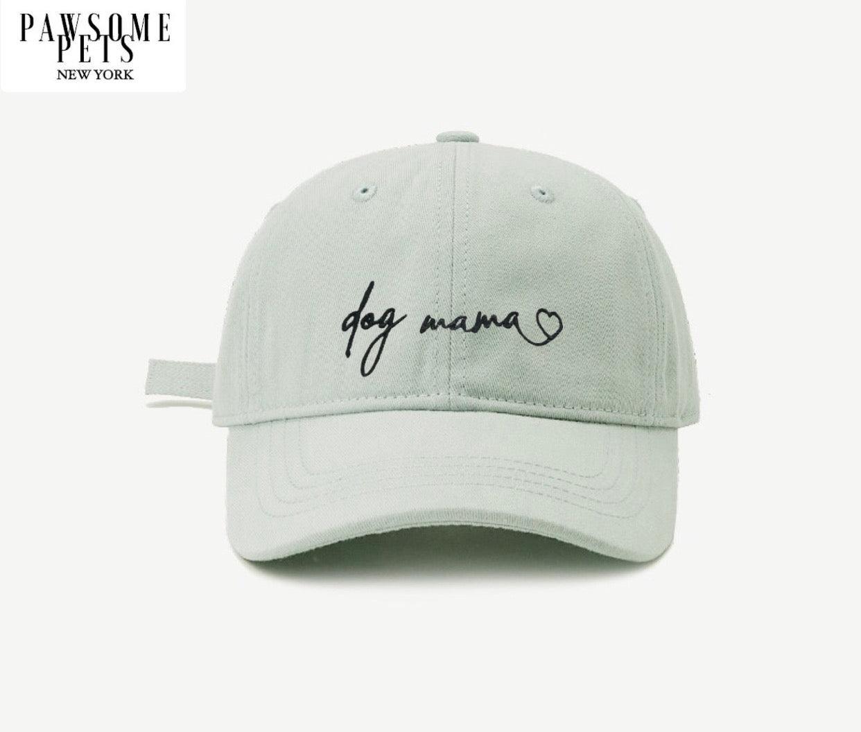 DOG MOM HAT - MINT GREEN - Pawsomepetsnewyork