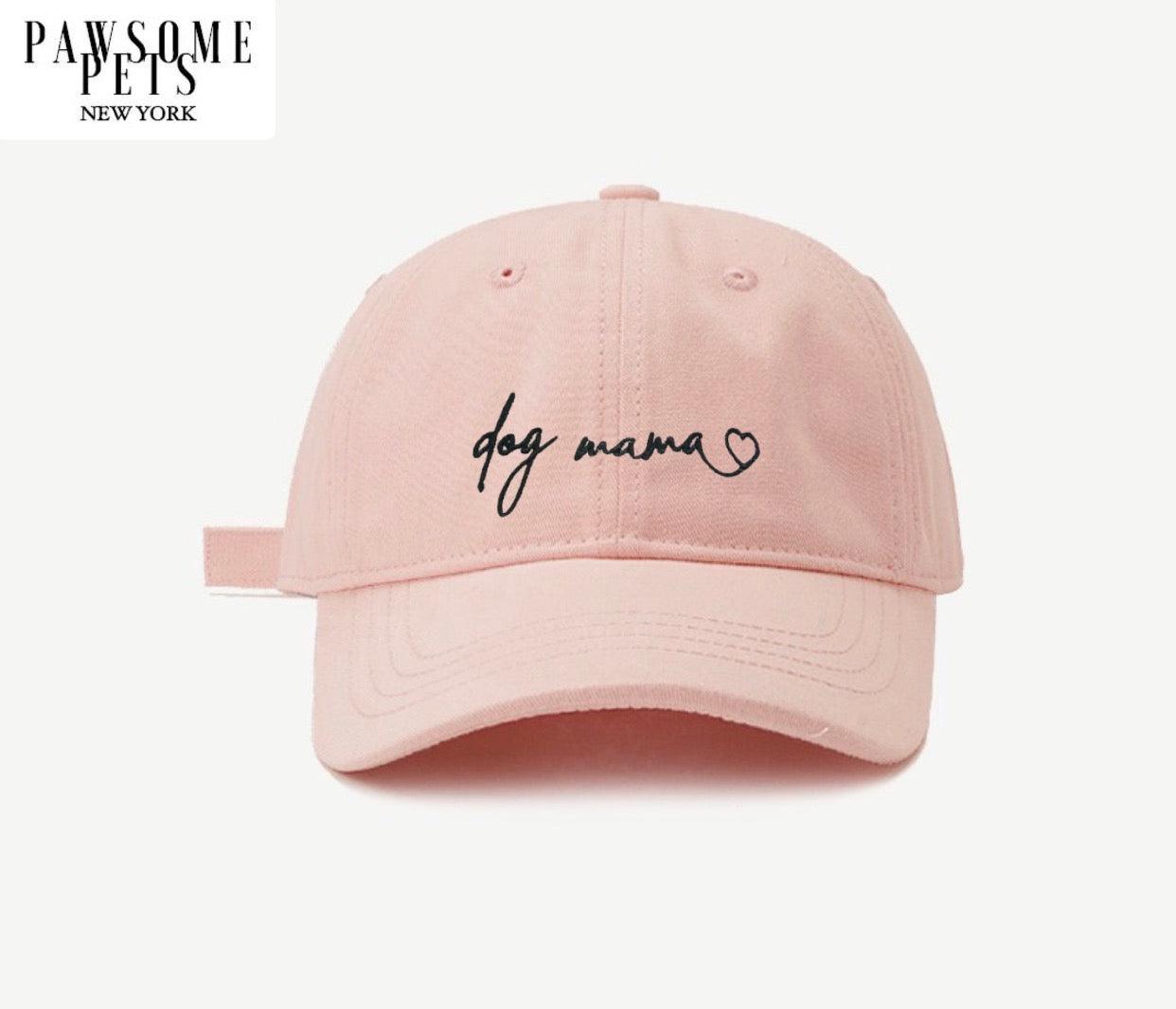DOG MOM HAT - PINK - Pawsomepetsnewyork