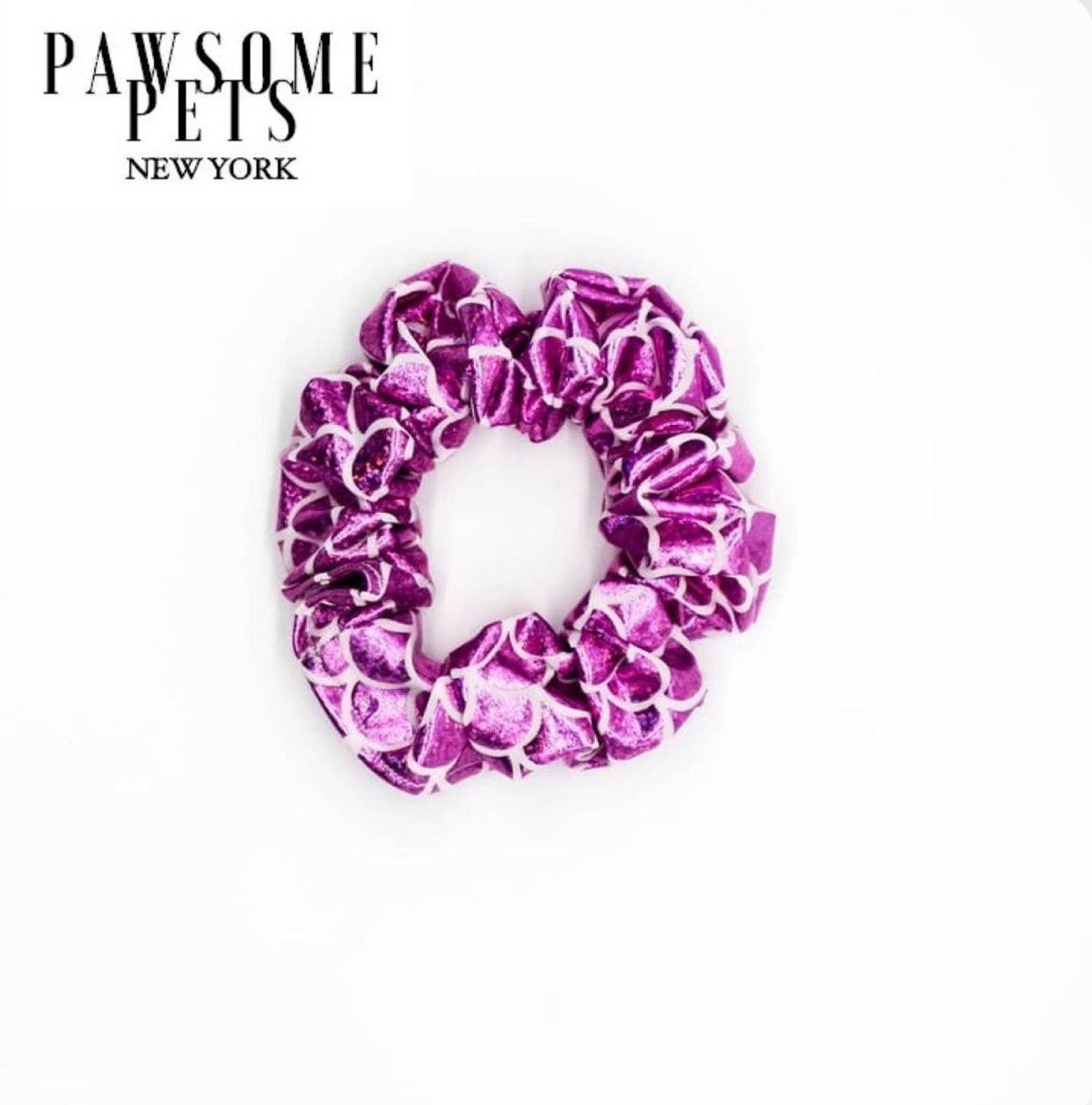 SCRUNCHIES - PURPLE LOVE - Pawsomepetsnewyork