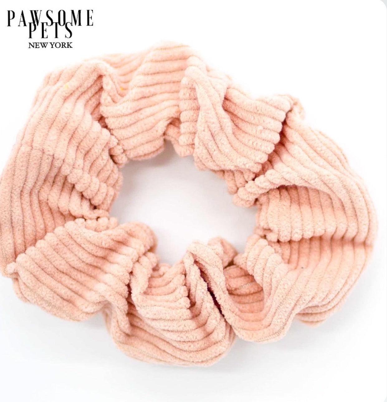 SCRUNCHIES - LIGHT PINK - Pawsomepetsnewyork