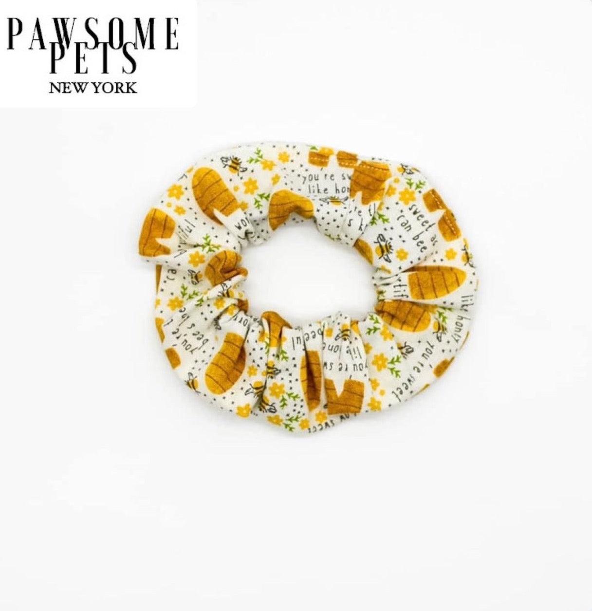 SCRUNCHIES - OH MY BEE - Pawsomepetsnewyork