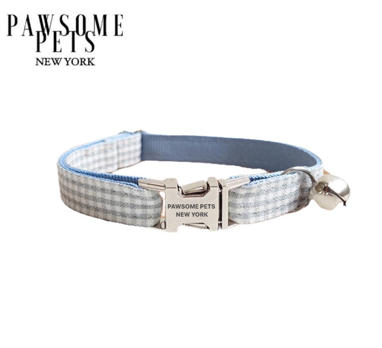 DOG & CAT COLLAR - PALE LILAC - Pawsomepetsnewyork
