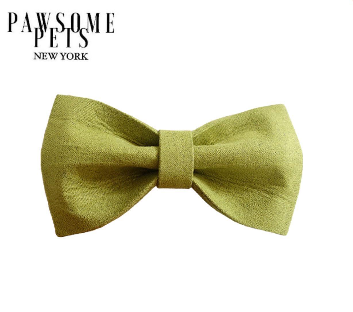 BOWTIE - AVOCADO GREEN - Pawsomepetsnewyork