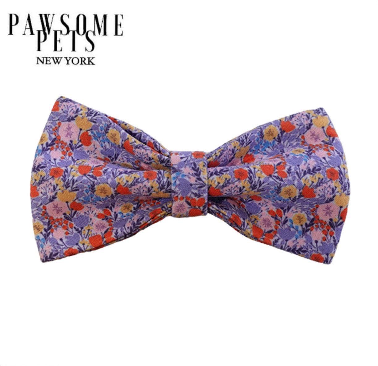 BOWTIE - FLOWERS GARDEN - Pawsomepetsnewyork