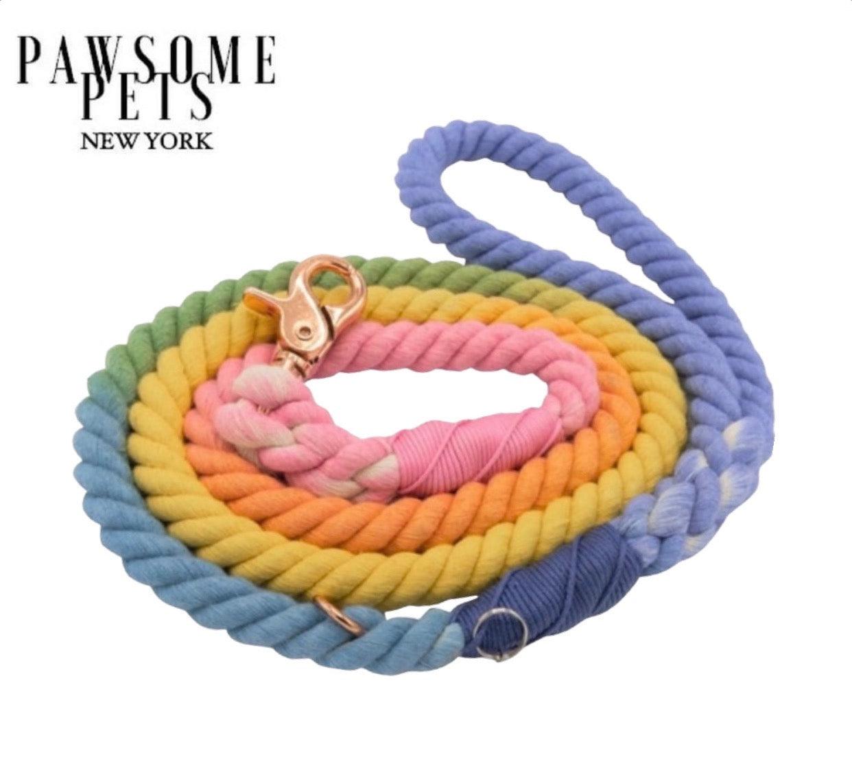 ROPE LEASH - SPRINKLES - Pawsomepetsnewyork