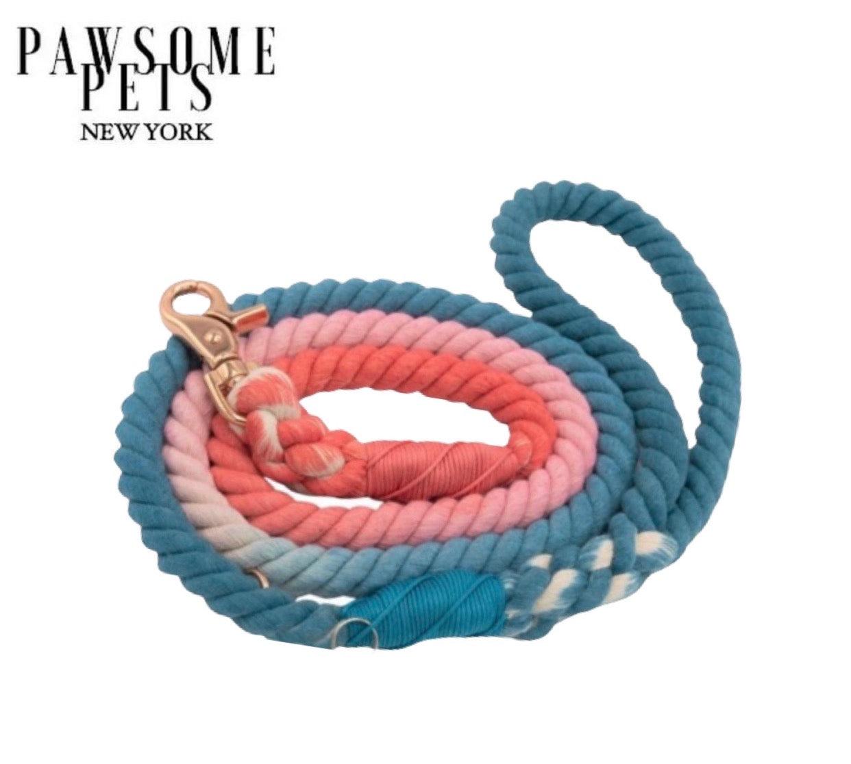 ROPE LEASH - JACK & JILL - Pawsomepetsnewyork