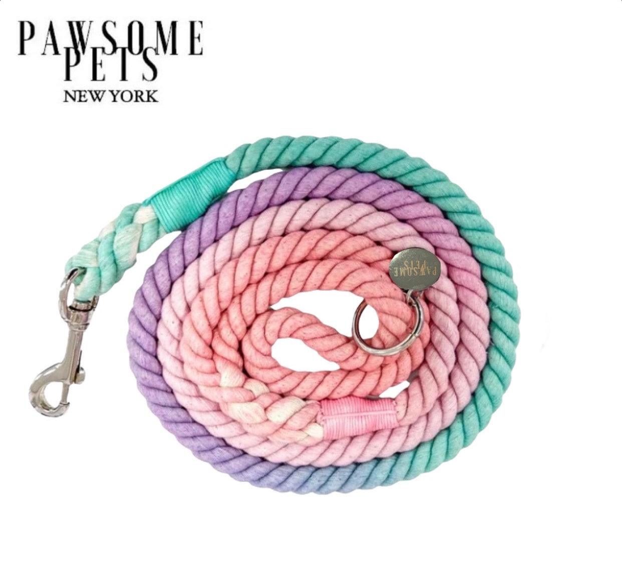 ROPE LEASH -  MERMAID - Pawsomepetsnewyork