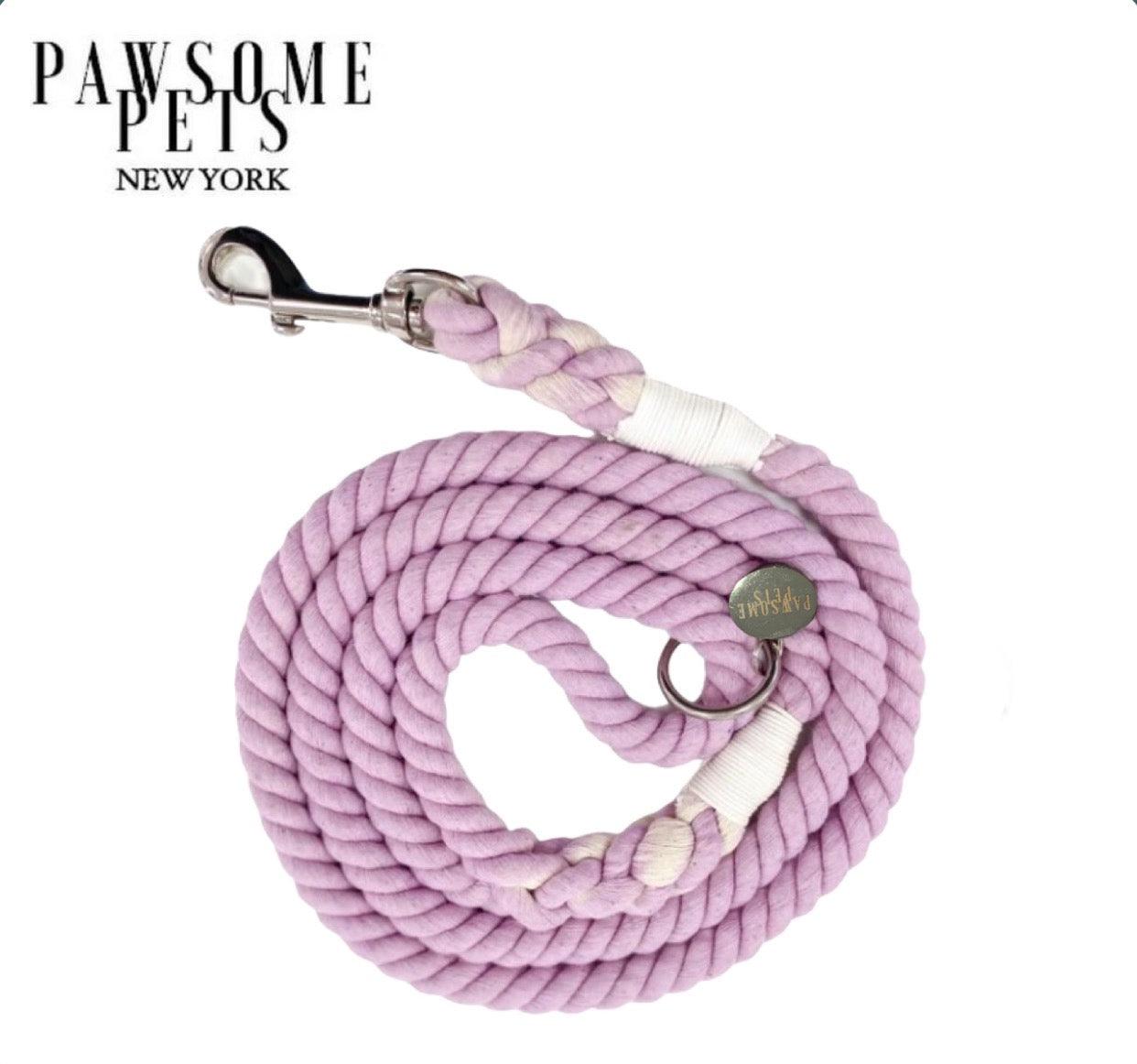 ROPE LEASH - LOTUS - Pawsomepetsnewyork
