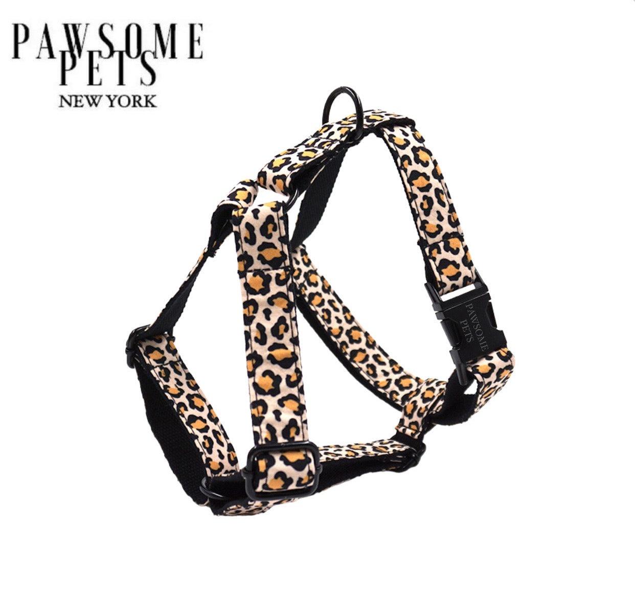 STEP IN HARNESS - LEOPARD - Pawsomepetsnewyork
