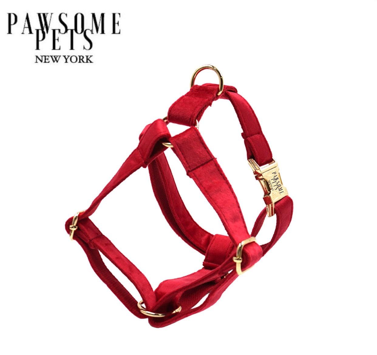STEP IN HARNESS - RED - Pawsomepetsnewyork