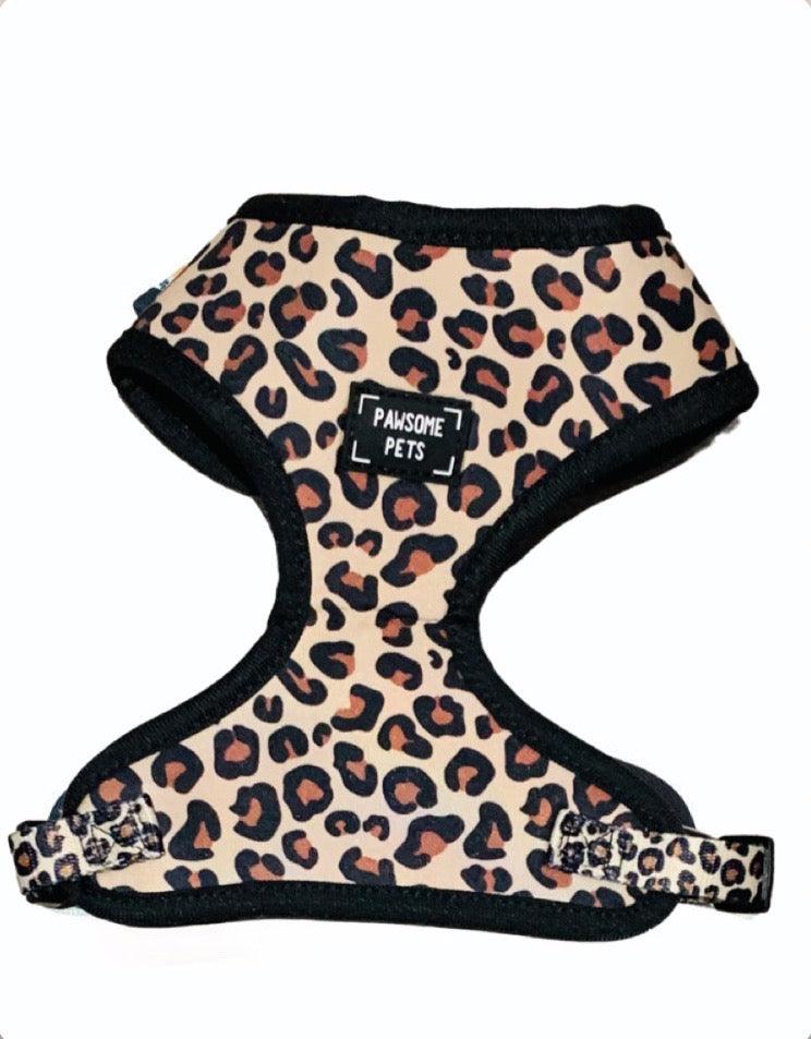 ADJUSTABLE HARNESS - LEOPARD - Pawsomepetsnewyork