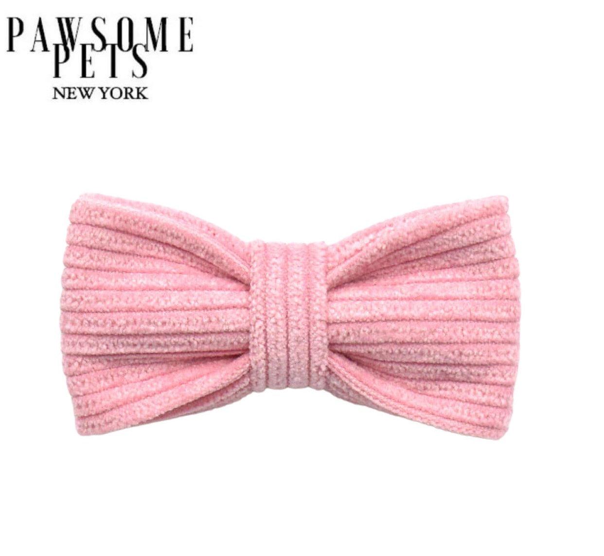 BOWTIE - BRIGHT PINK - Pawsomepetsnewyork