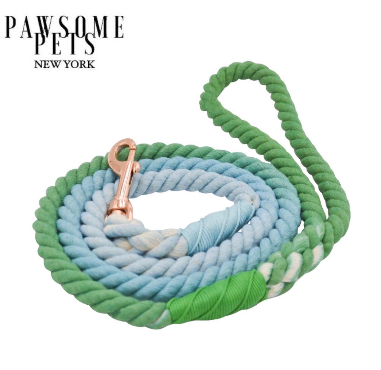 ROPE LEASH - CACTUS - Pawsomepetsnewyork