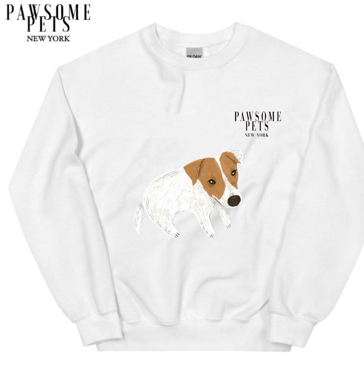 SWEATSHIRT - DAPPER DOGGY - Pawsomepetsnewyork