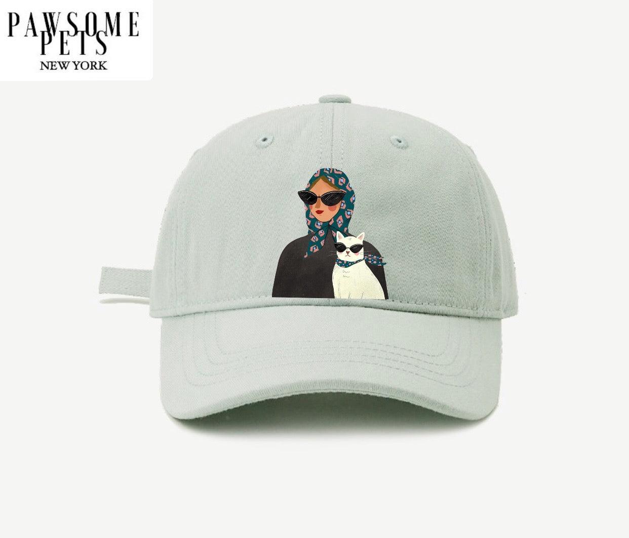 CAT MOM HAT - FASHION WITH CAT - Pawsomepetsnewyork