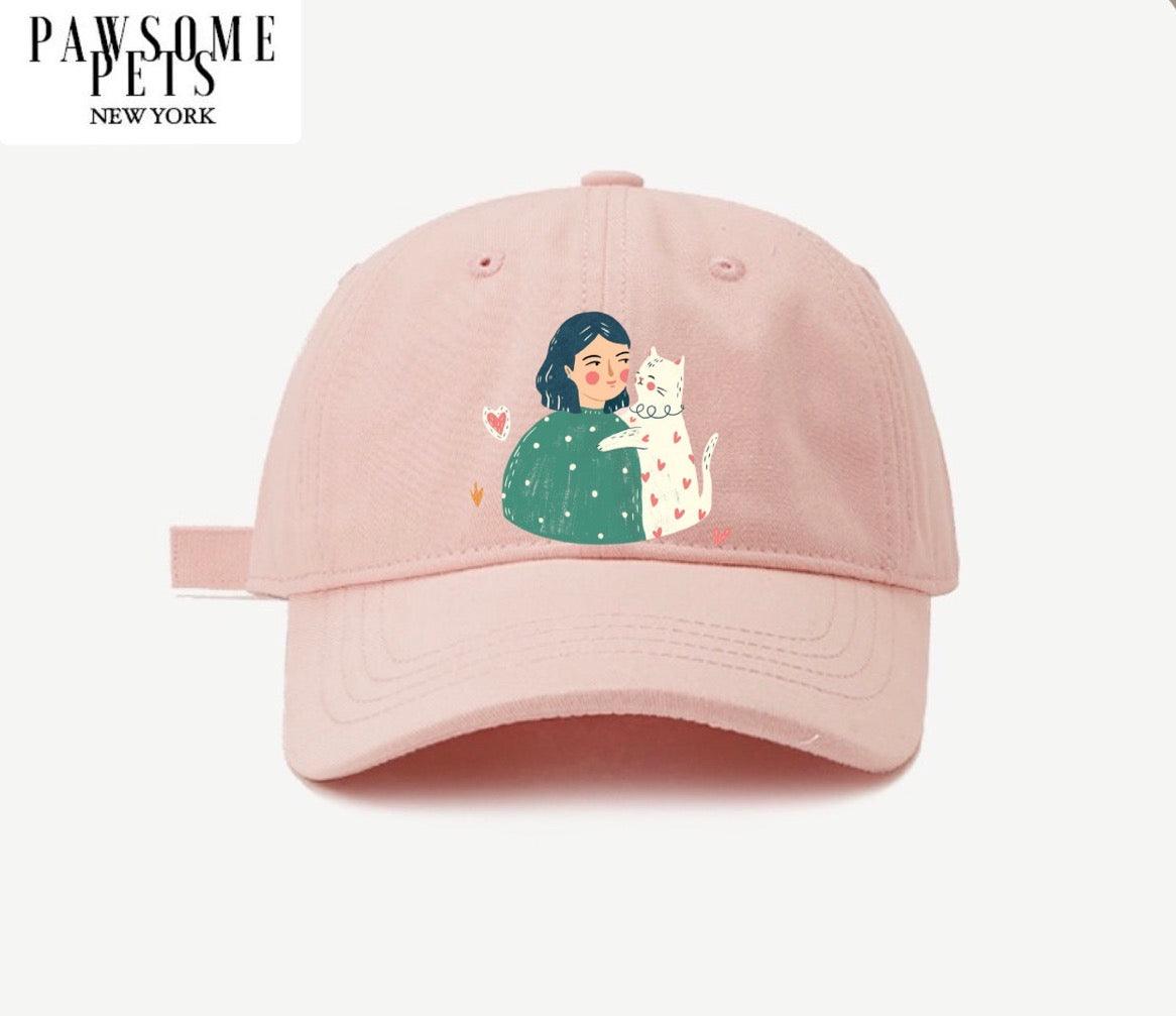 CAT MOM HAT - CAT IS MY LIFE - Pawsomepetsnewyork