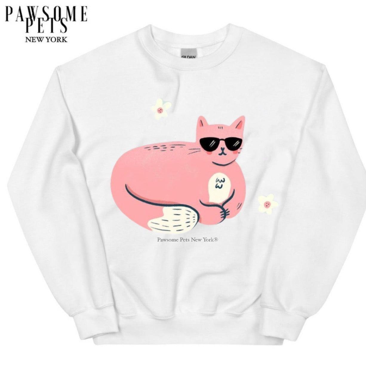 SWEATSHIRT - CHILL CAT - Pawsomepetsnewyork