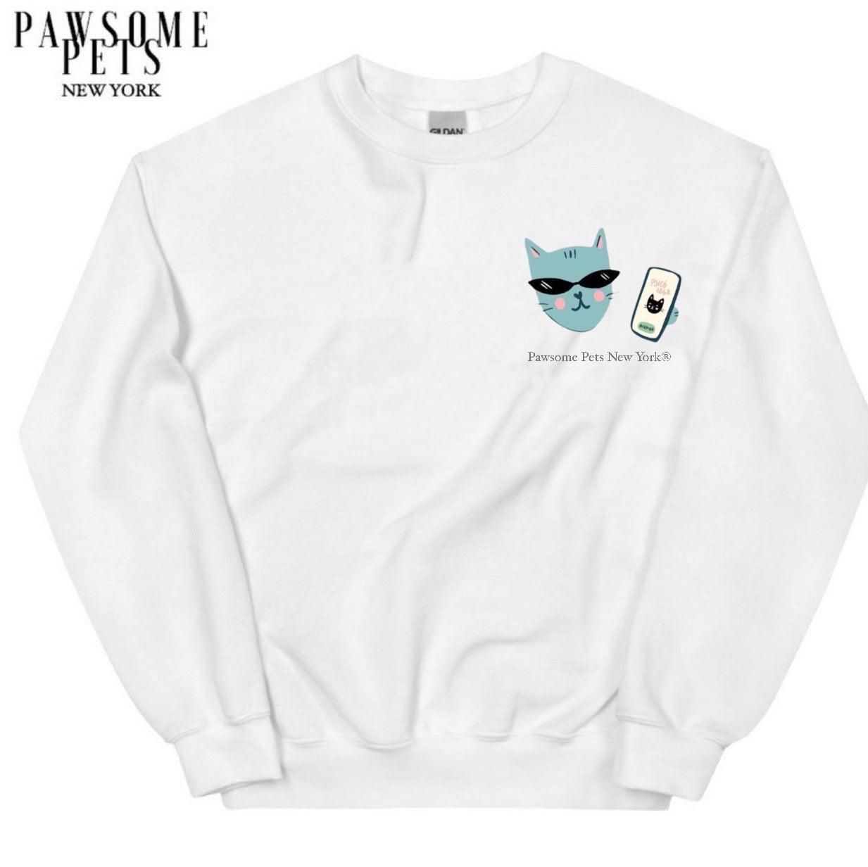 SWEATSHIRT - I'M CALLING MY FRIEND(UPPER RIGHT) - Pawsomepetsnewyork