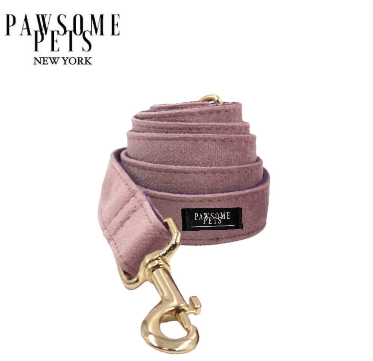 LEASH - DARK PINK - Pawsomepetsnewyork