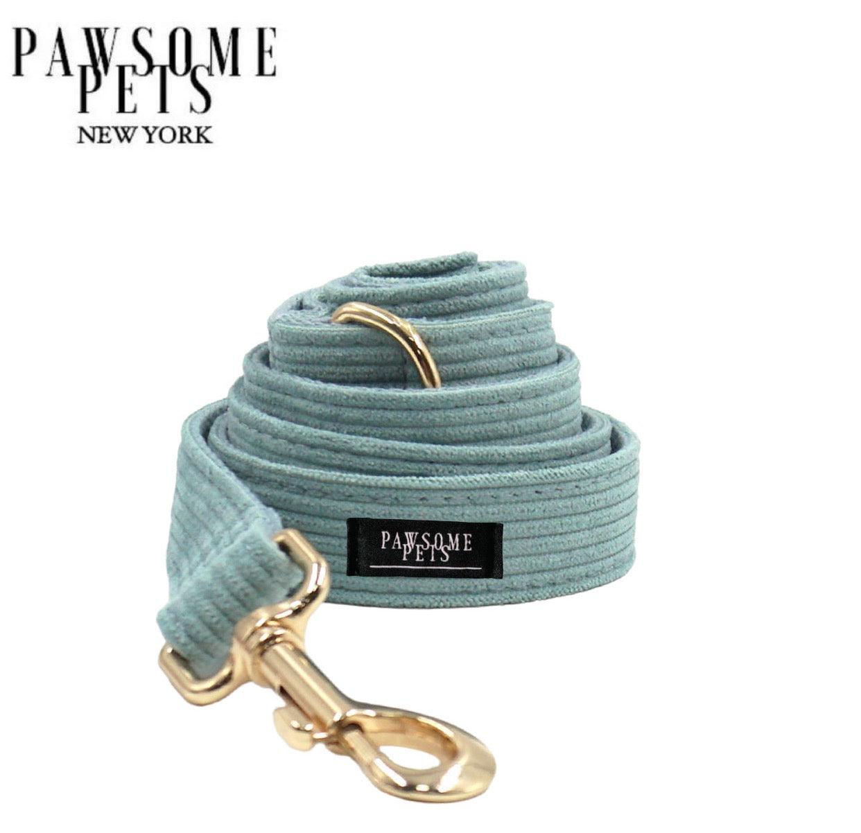 LEASH - MARINE GREEN - Pawsomepetsnewyork