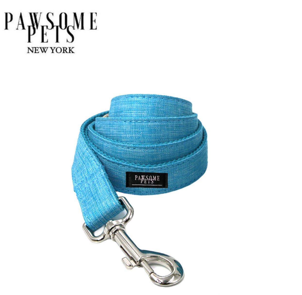 LEASH - SKY BLUE - Pawsomepetsnewyork