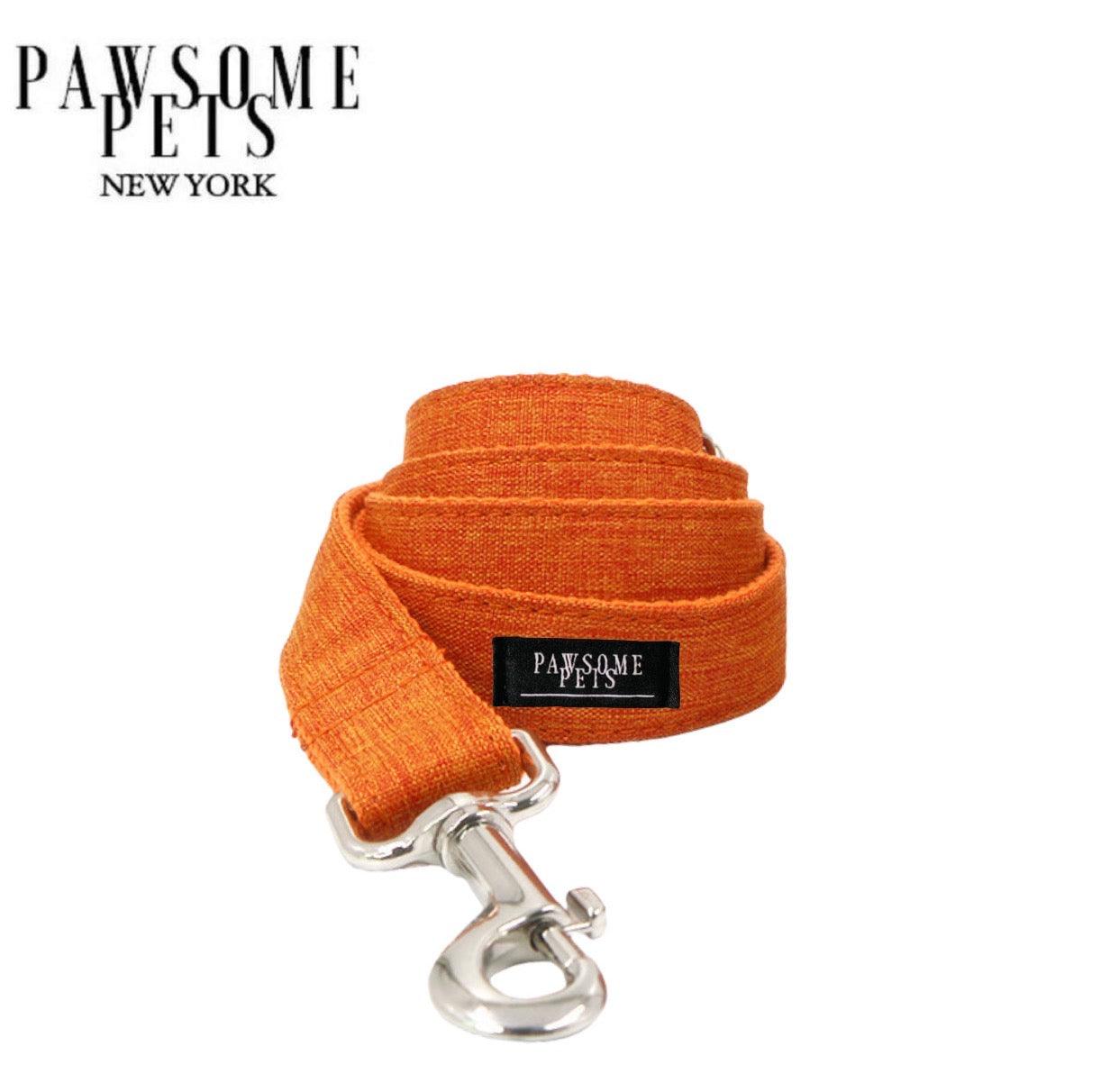 LEASH - ORANGE - Pawsomepetsnewyork
