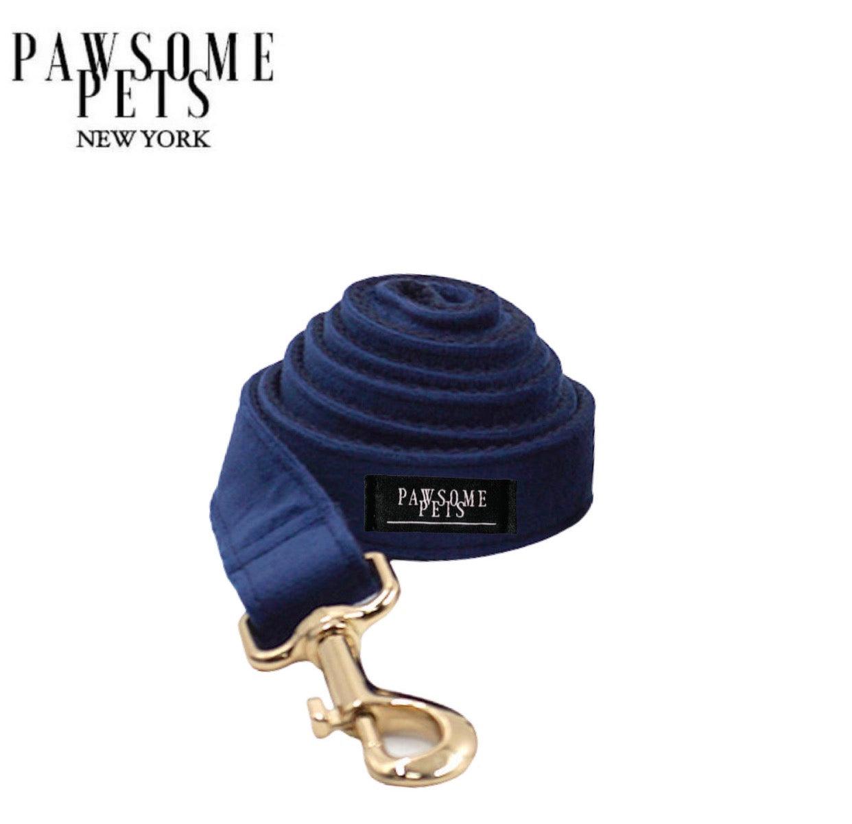 LEASH - ROYAL BLUE - Pawsomepetsnewyork