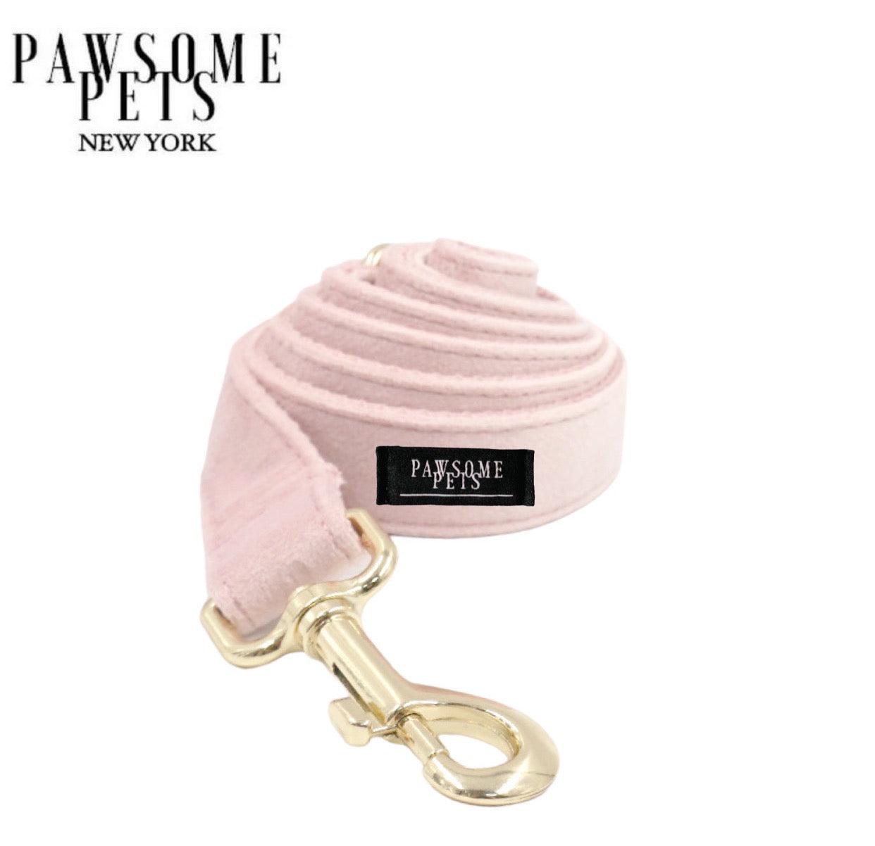 LEASH - CORAL PINK - Pawsomepetsnewyork