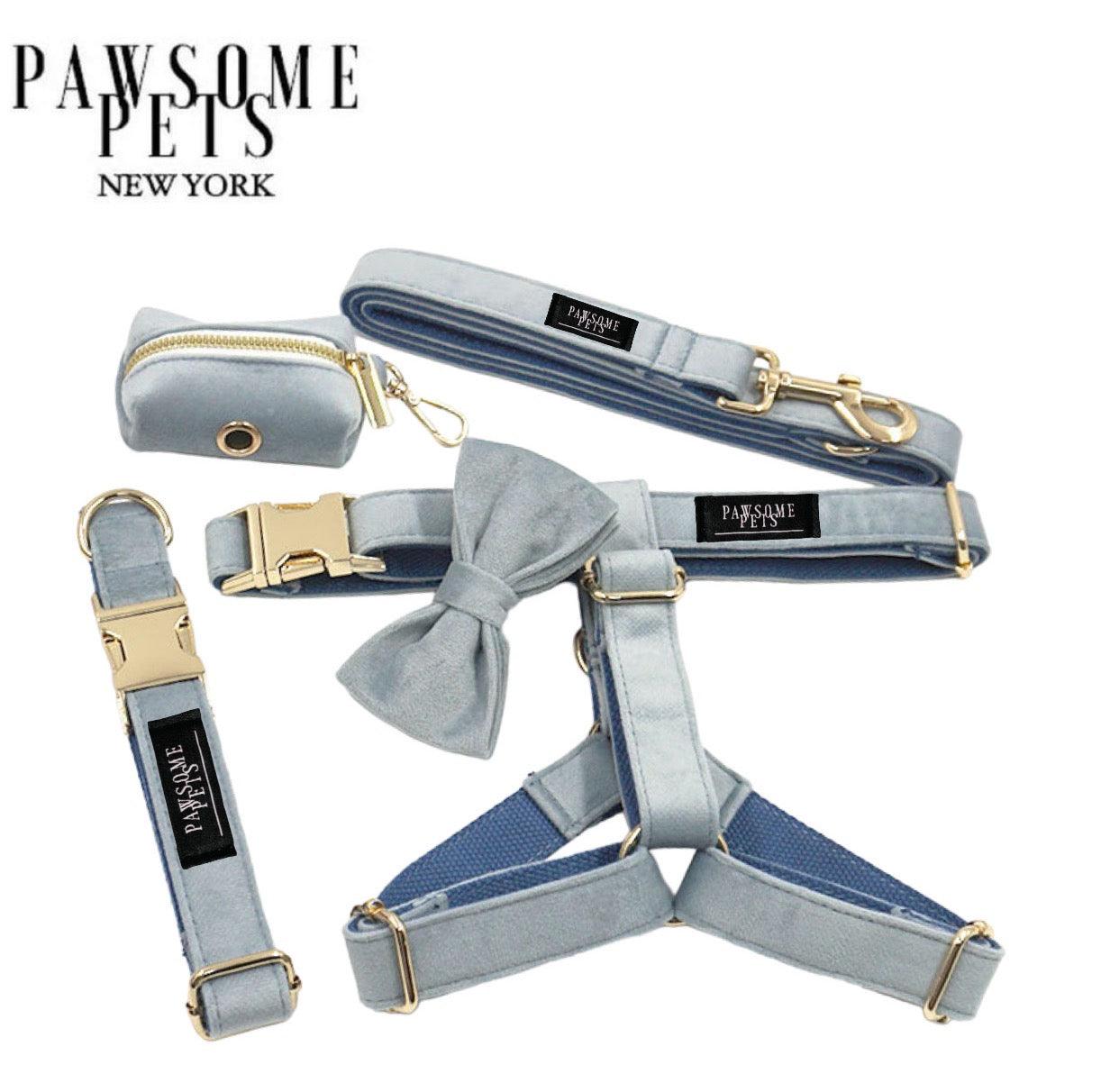 STEP IN BUNDLE - GREY BLUE (5 PIECES) - Pawsomepetsnewyork