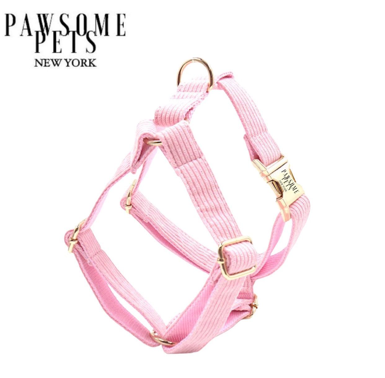STEP IN HARNESS - BABY PINK - Pawsomepetsnewyork